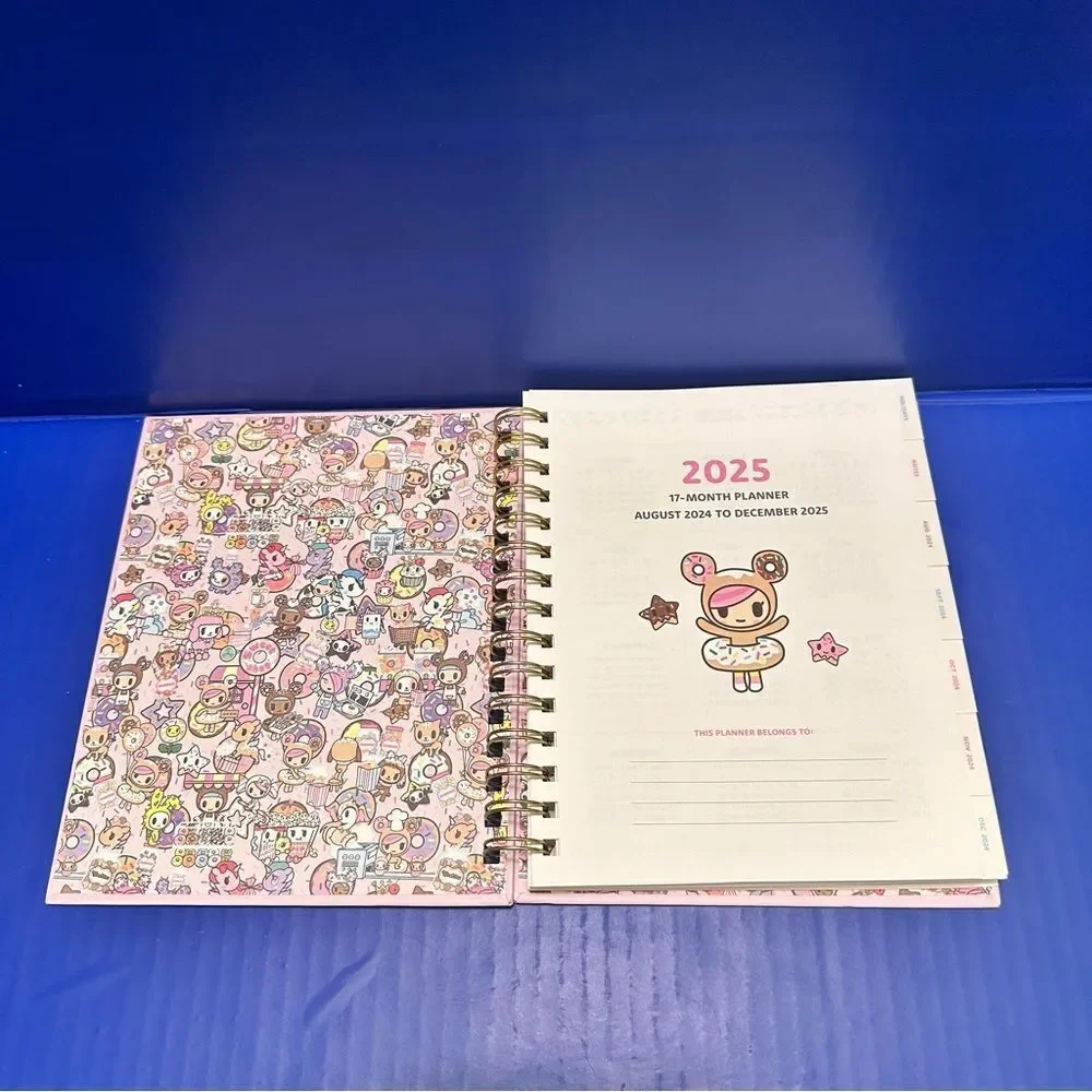 Tokidoki 2025 Planner Latte and Friends